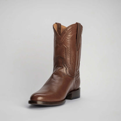 The Pendleton | Men's Roper Boot |  Natural Grain Calfskin Leather | Whiskey